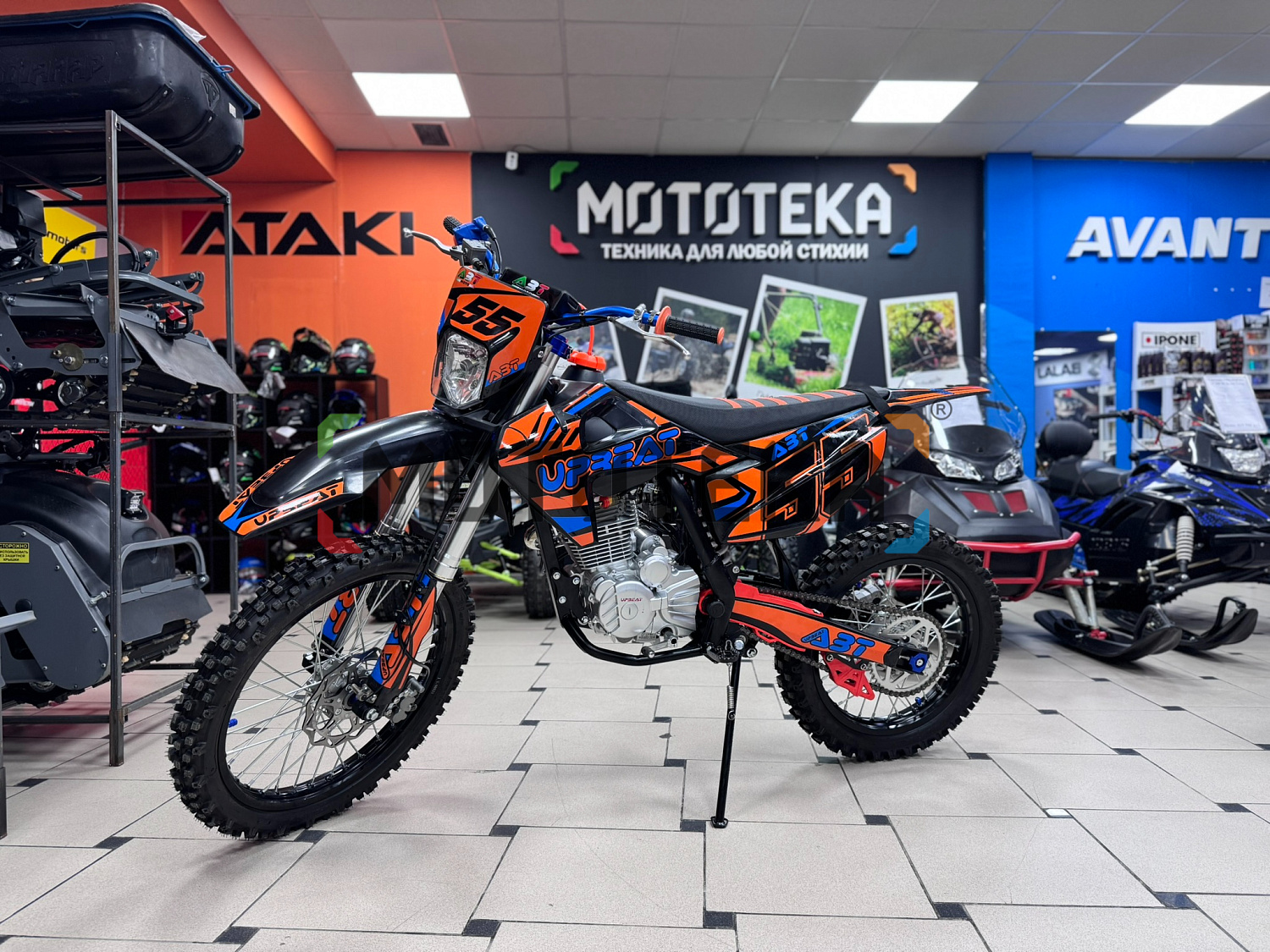 Техника в наличии! Мотоцикл кроссовый / эндуро Upbeat (Апбит) CB300/DB300 лимонный зелёный Техника в наличии! Мотоцикл кроссовый / эндуро Upbeat (Апбит) CB300/DB300 лимонный зелёный